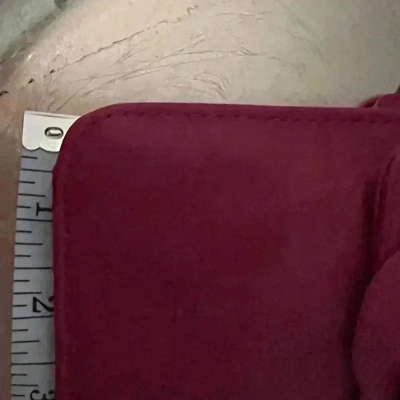 HESED SMALL BEAUTIFUL RED //WALLET CROSSBODY BAG NWT - Picture 6 of 8